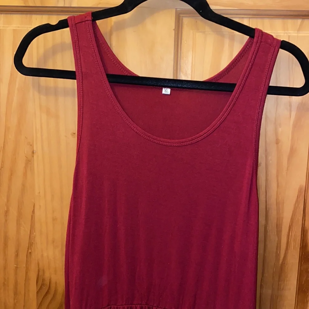 Maroon Dress - Picture 3 of 6